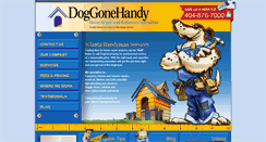 Desktop Screenshot of doggonehandy.com